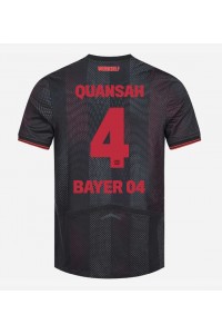 Bayer Leverkusen Jarell Quansah #4 Voetbaltruitje Thuis tenue 2025-26 Korte Mouw